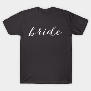 bride (white) T-Shirt